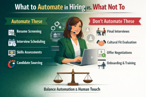 What to Automate in Hiring and What Not To: A Strategic Guide