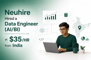 How Neuhire Helped a Large University in Maryland Hire a 10-Year Data Engineer (AI/BI) at $35/HR from India